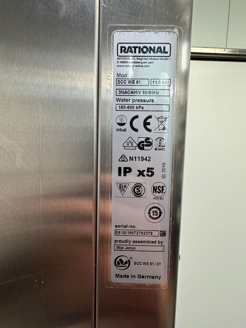 Rational Appareils de cuisine: Rational Kombisteamer – D'occasion à Uznach par rue_fy6w 3