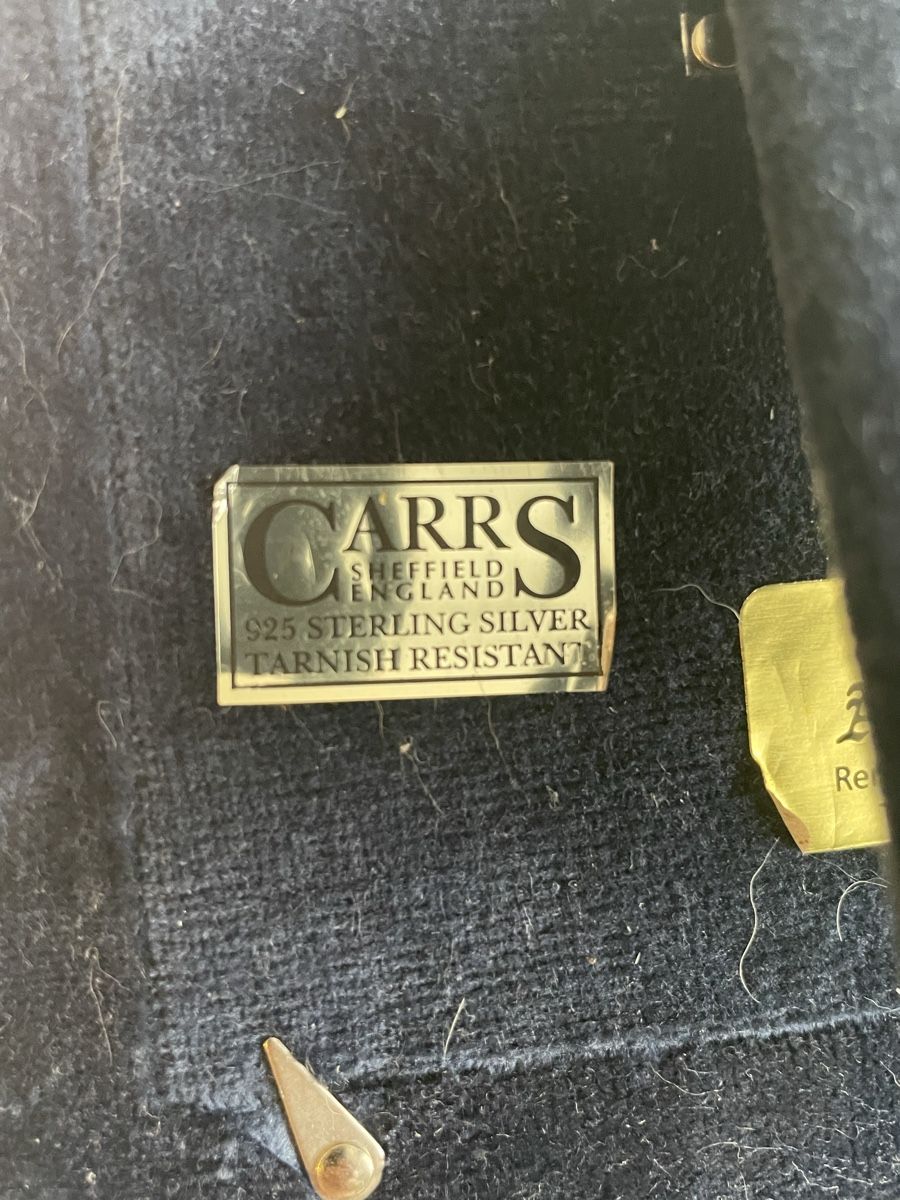 Cornici: Silber Bilderrahmen 925 Sterling Carrs Sheffield England – Usato da Steinmaur venduto da Eastwing 6