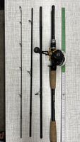 Angelruten Set Baitcastrute Rolle 10-30g Lure 