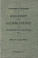 Reglement über den Signaldienst 1916