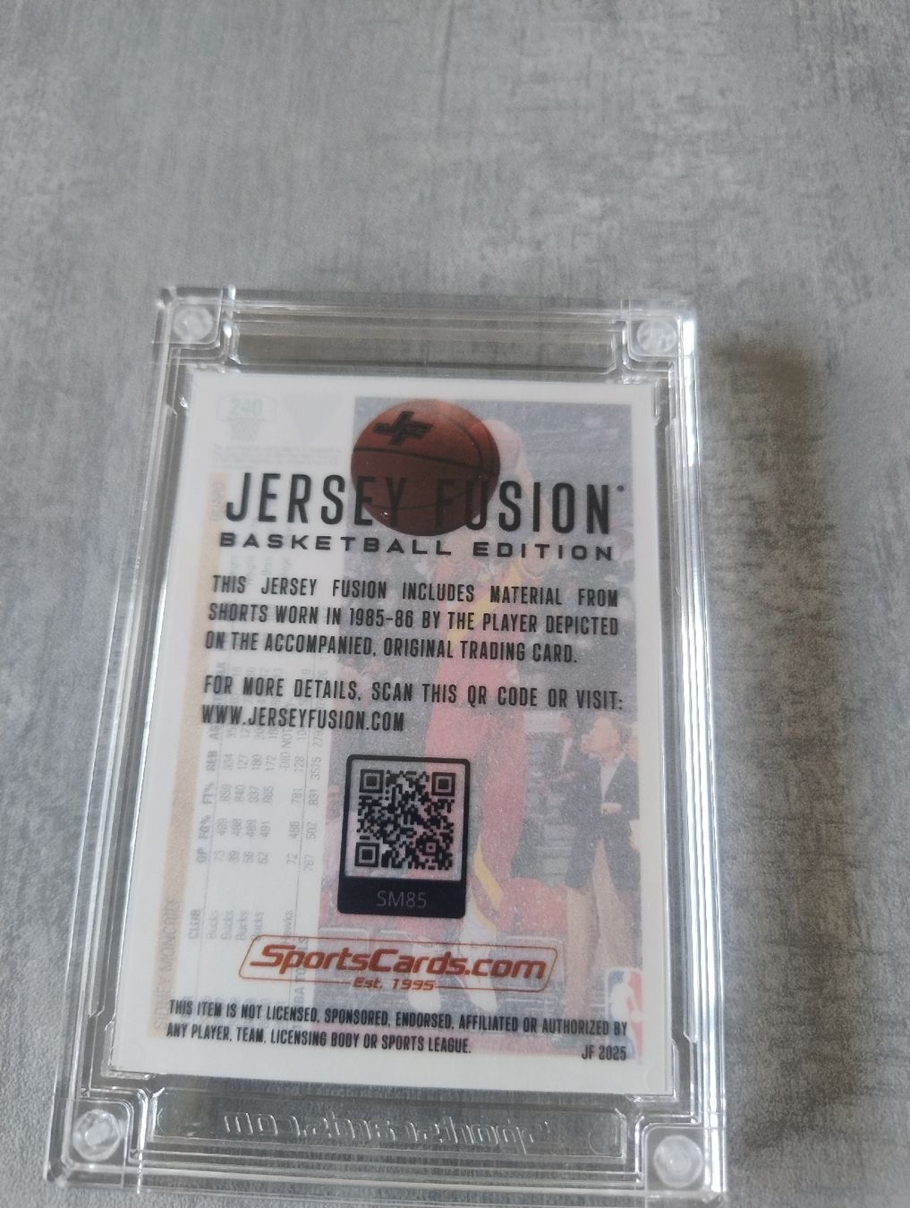 Nba Carte collezionabili: NBA Upper deck game used Jersey card Moncrief – Nuovo (secondo la descrizione) da Martigny venduto da julionix 1