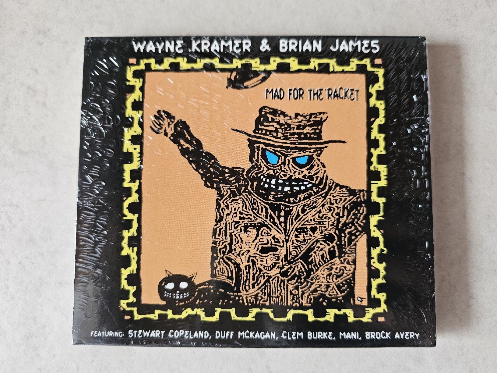 CDs: Wayne Kramer & Brian James  -  The Rackeeters  /  Fabrikneu – Neu und originalverpackt aus Schneisingen von backstore24