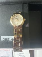 Certina DS Stella Damenuhr Analog Goldfarben guter Zustand