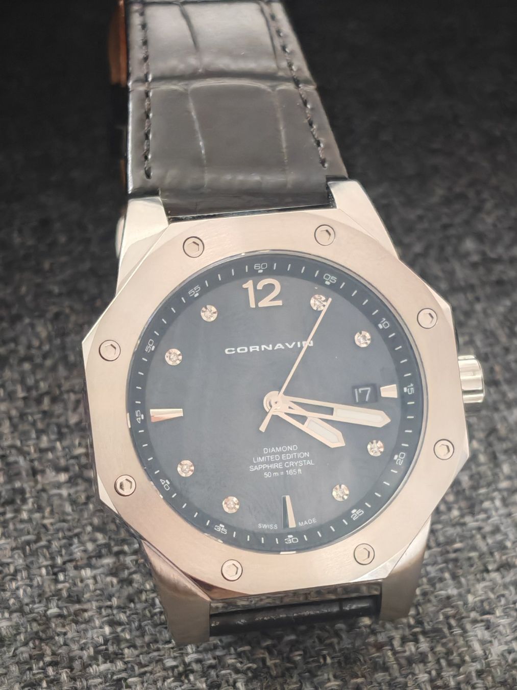 Orologi: Cornavin pour homme avec diamants – Nuovo (secondo la descrizione) da Düdingen venduto da hammudi82