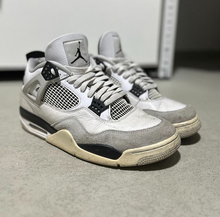 Jordan 4 Retro Military Black Grösse 46 | Kaufen auf Ricardo
