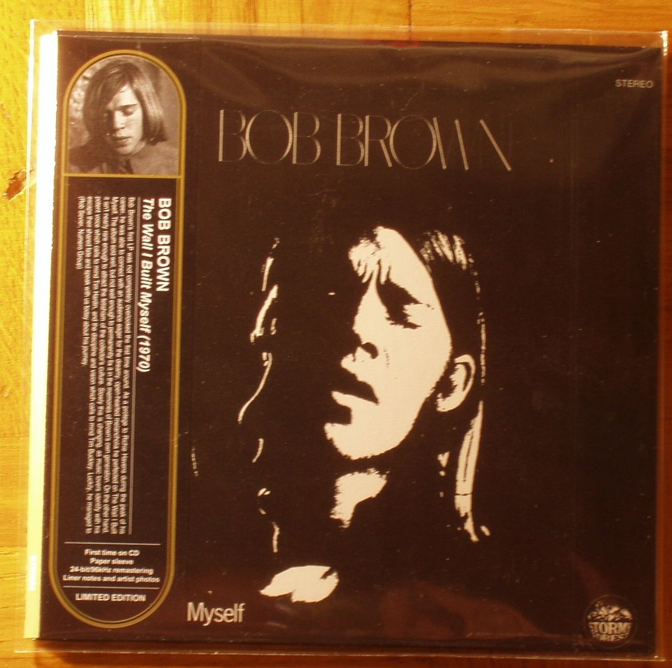 CDs: Bob BROWN : The wall I built myself – Neu und originalverpackt aus Boussens von catfood01