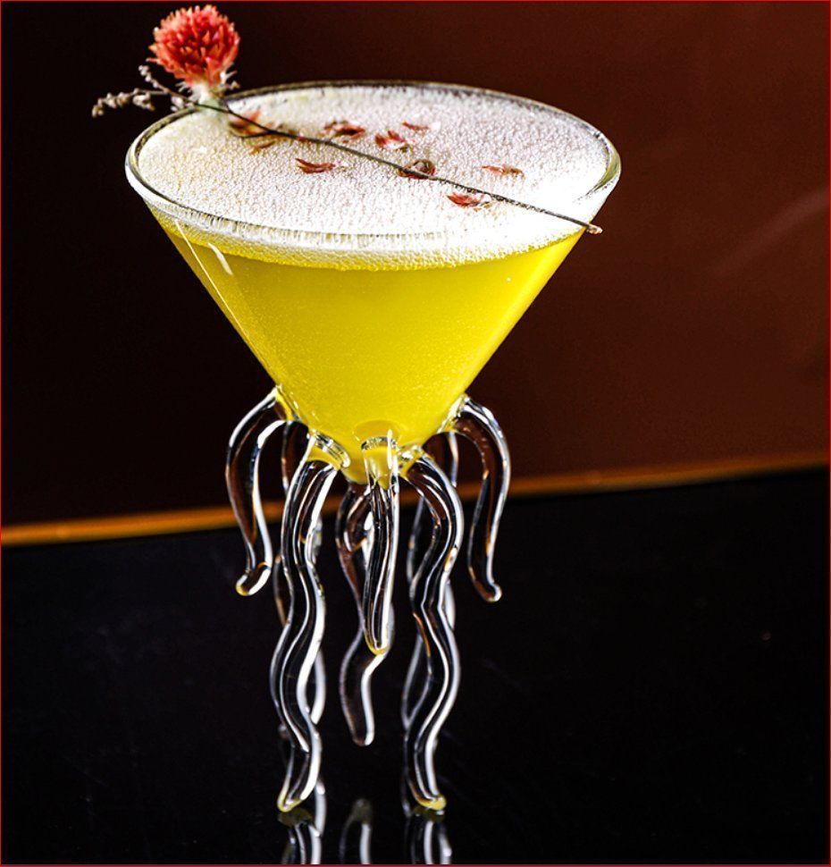 Bicchieri: Cocktailglas design Octopus – Nuovo e nell'imballaggio originale da Burgdorf venduto da XJ6