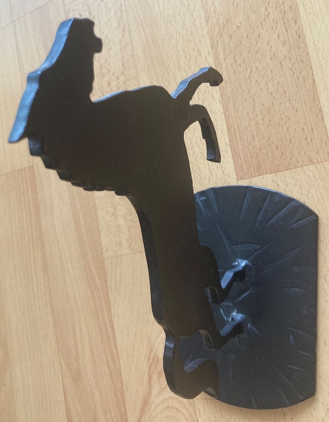 Figurines: Pferd aus Stahl  schwarz – Neuf (Voir description) à Brügg BE par Doris04 1