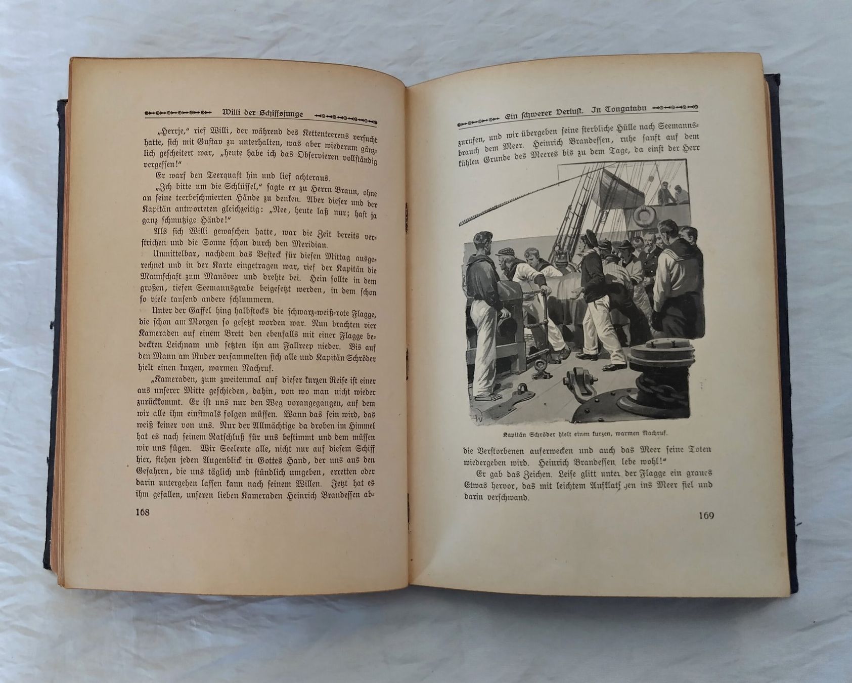 Livres: Willi der Schiffsjunge / Buch ±1925 / Graf Bernstorff – D'occasion à Bellach par JingleJerry 8