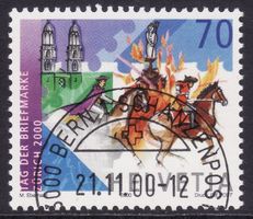SBK-Nr. 1013 (Tag der Briefmarke Zürich 2000) ET-gestempelt