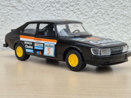 Burago 1/27 Saab 900 Turbo, unbespielt und komplett