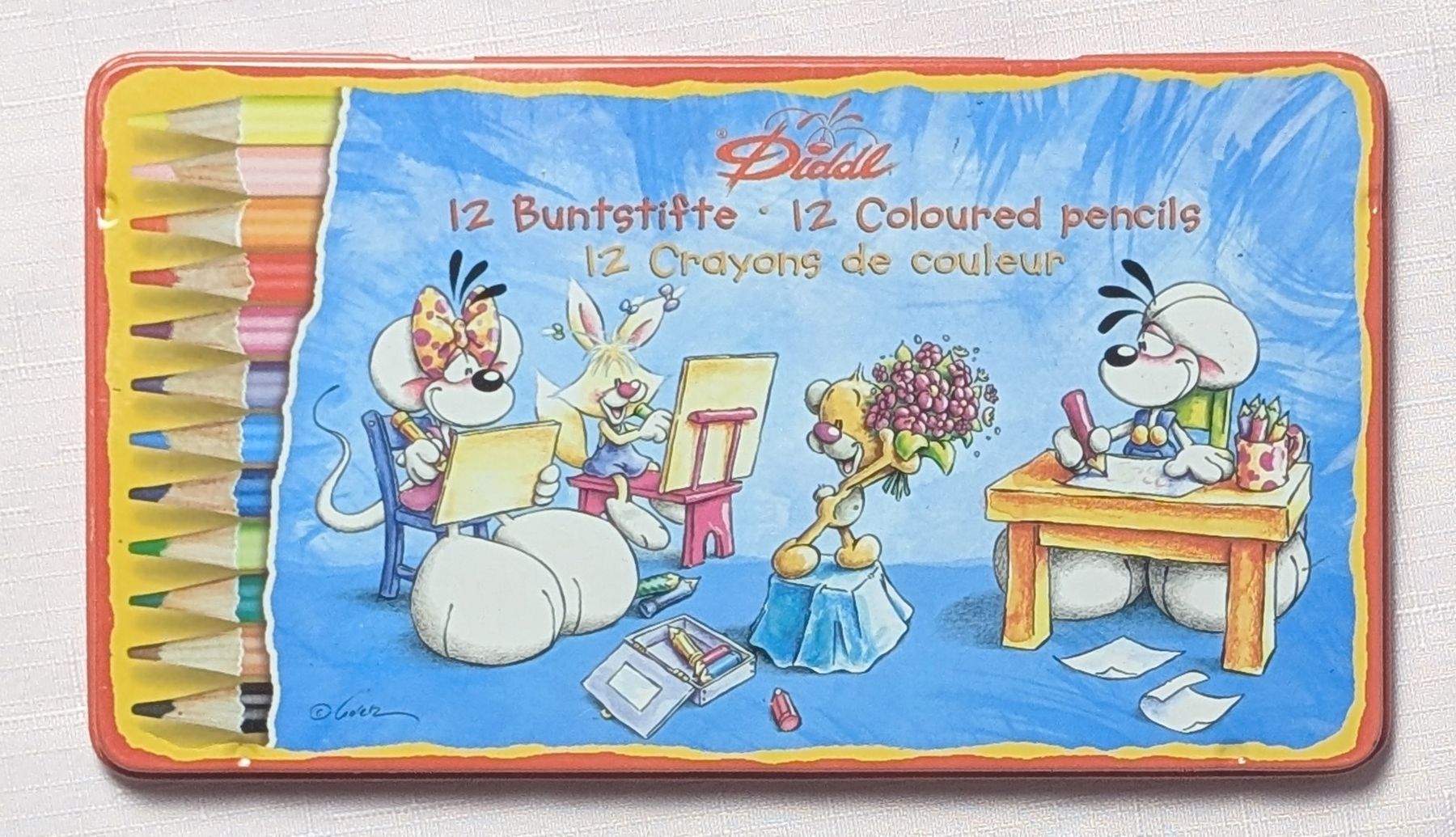 Stifte & Marker: Vintage Diddl Farbstifte – Gebraucht aus Wängi von ABIZONE-86 1