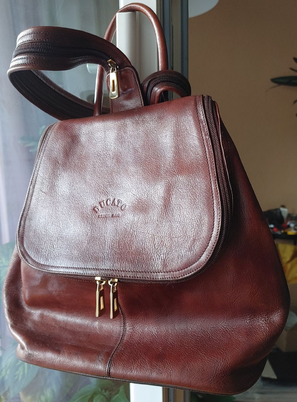 Sacs à dos: Rücksack Lederrücksack Ledertasche "Ducato" – D'occasion à Grenchen par ser_bsj2 1