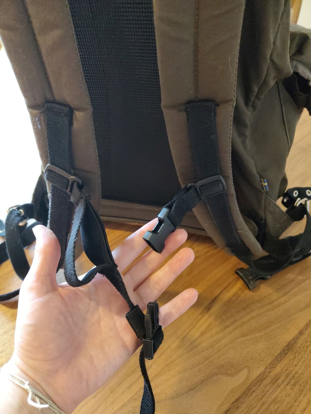 Zaini: Fjällräven Rucksack olive/braun – Usato da Zürich venduto da betzec 2