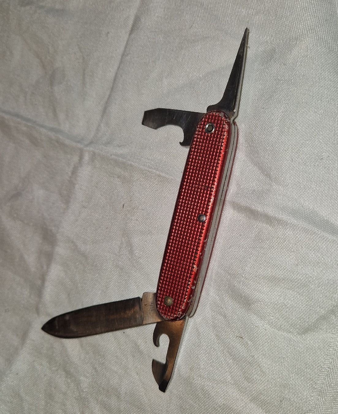 Wenger Taschenmesser: Wenger Delemont rotes Sackmesser.64. – Gebraucht aus Willisau von mar_j55v 6