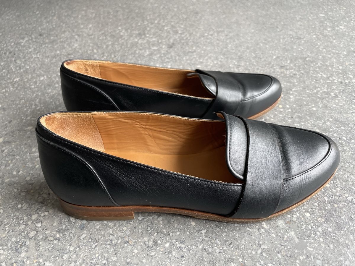 Sezane Scarpe da donna: Mocassins cuir noir Sezane T36 – Usato da Flanthey venduto da henriette83
