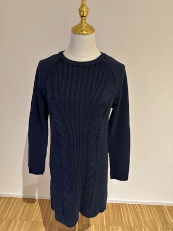 Long blue sweater by Tommy Hilfiger. Size XS