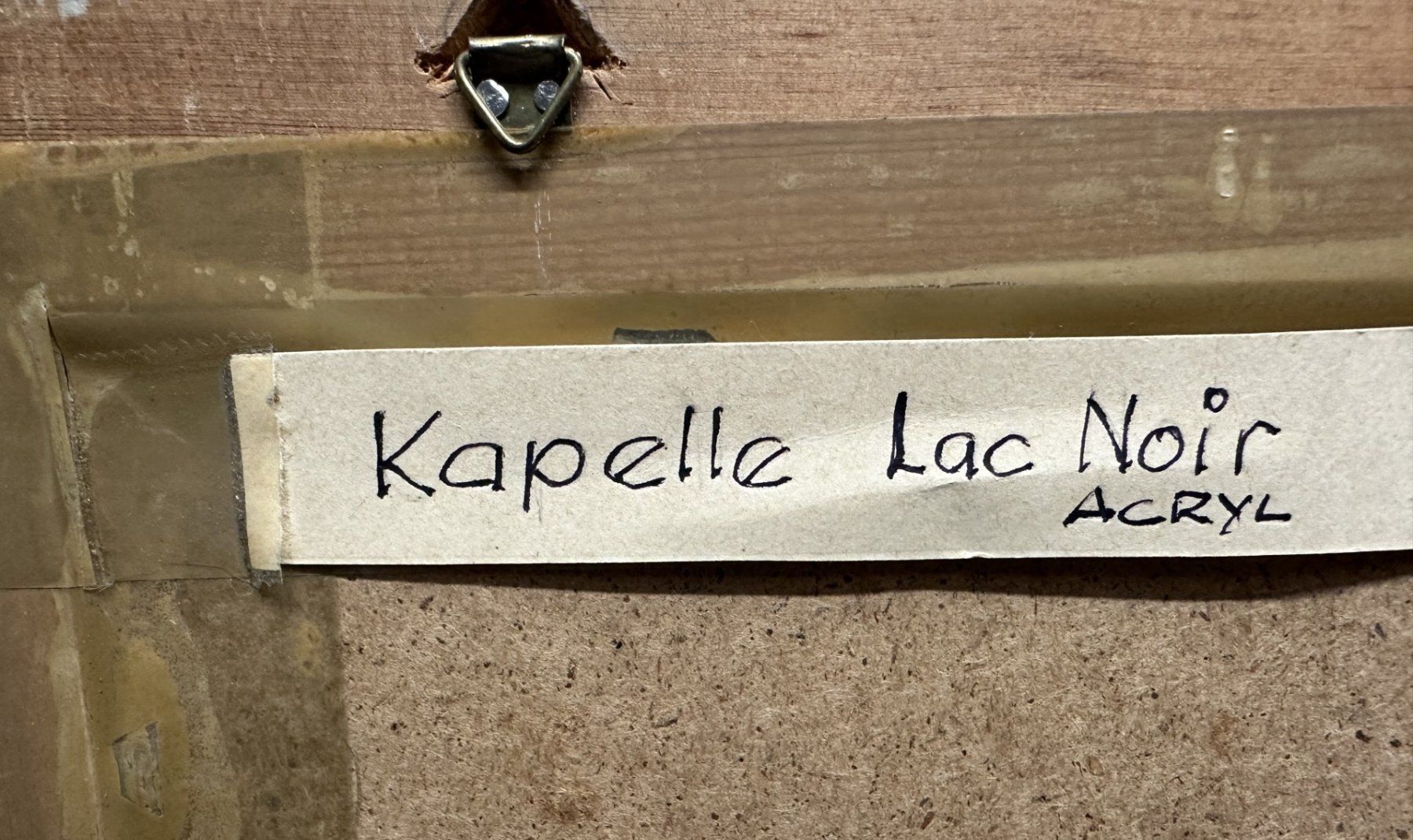 Dipinti: GEMÄLDE KAPELLE LAC NOIR – Usato da Ostermundigen venduto da Wyatt-Earp 4