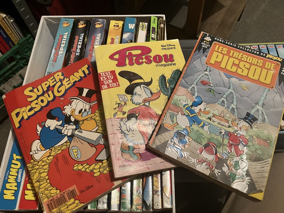 Fumetti: Picsou, Enten Donald, divers – Usato da sion venduto da orchikorchik