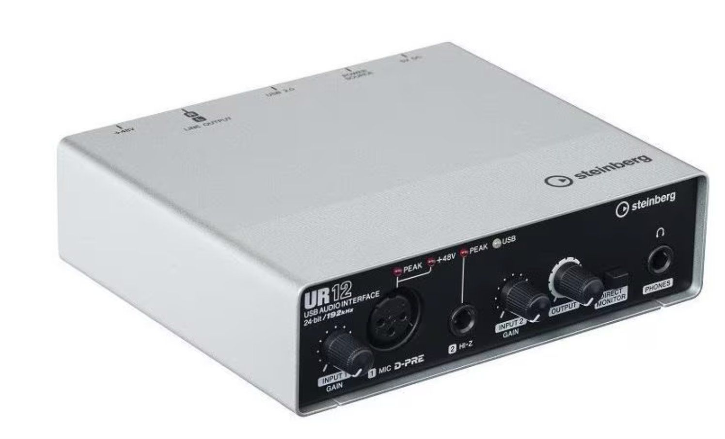 Attrezzatura per studi di registrazione: Interface audio USB 2.0 Steinberg UR12 – Usato da Avully venduto da ife_n7tn
