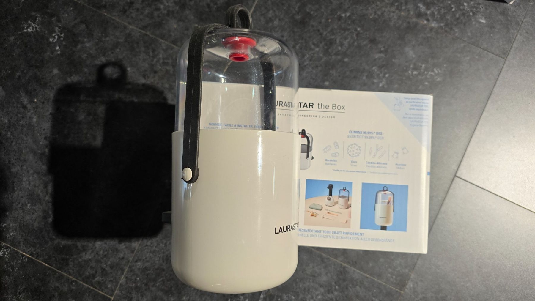 Pulitori a vapore: Laurastar IGGI The Box zur Bekämpfung von Bakterien – Nuovo e nell'imballaggio originale da Kestenholz venduto da Outlet-koenig 2