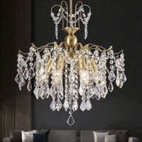 Kronleuchter gold 45cm bronze gold dimmbar