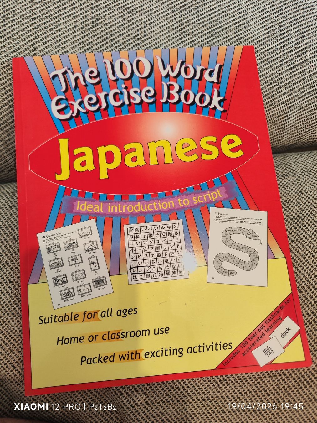 Livres: Japanese exercise book - learn 100 words – Neuf (Voir description) à Baden par p2t2b2