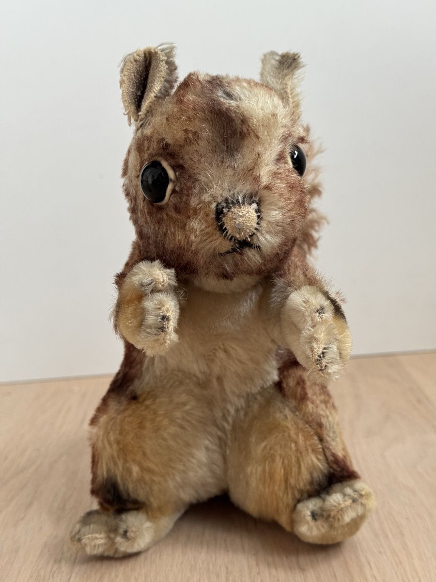 Giocattoli: Antikes Eichhörnchen Stofftier verm. Steiff Perry 20 cm – Usato da Baar venduto da Rattantante 3