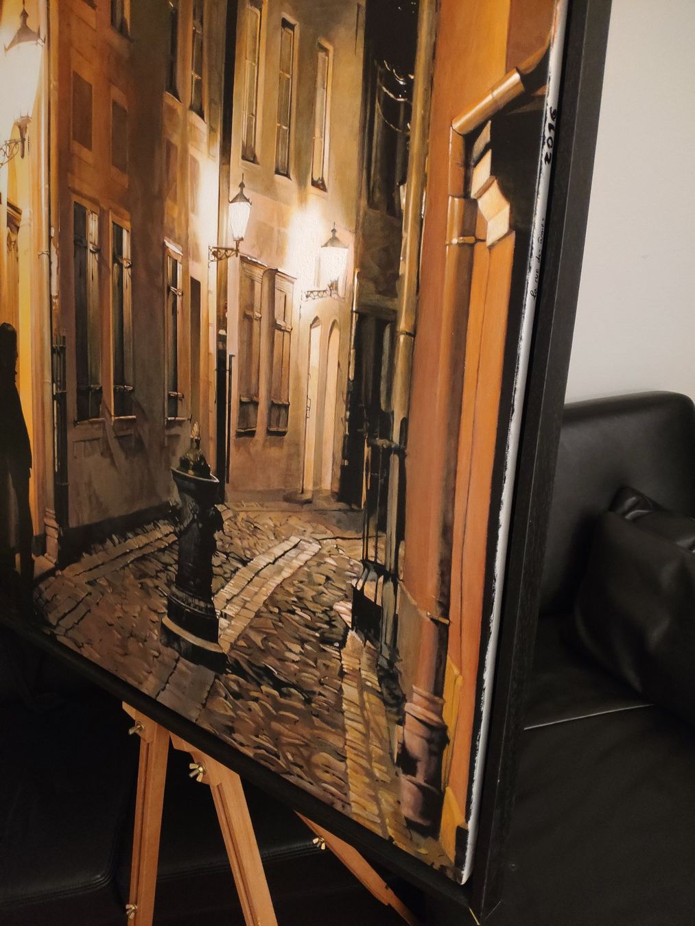 Gemälde: Acrylgemälde auf Leinwand "La rue des âmes" – Neu (gemäss Beschreibung) aus Greifensee von fran_cois 8
