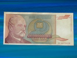 Belgrad 1993 - Jugoslawien - 500000000000 Dinara - Zmaj