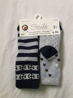 2 Paar Smile ABS Socken Gr. 19-22, Strumpfhosen 74/80 NEu