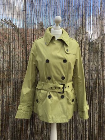 Trench-coat/Veste kiwi MADDISON, taille 40, NEUF