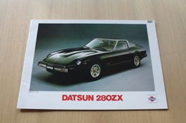 Datsun 280ZX Prospekt Jahrgang 1982 NL
