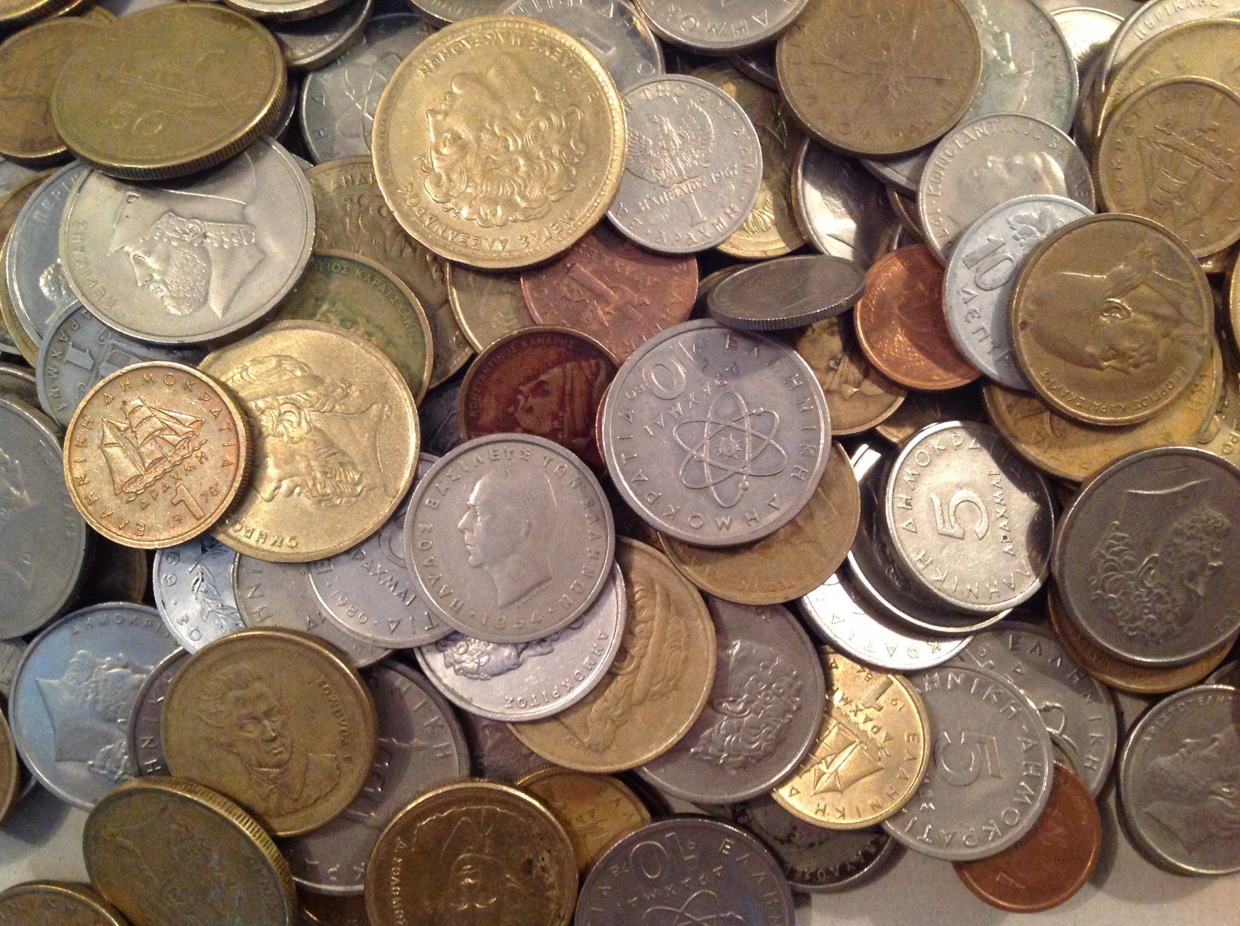 Alle Münzen: diverses monnaie - Münzen Grèce – Gebraucht aus Vuiteboeuf von broticaire 2