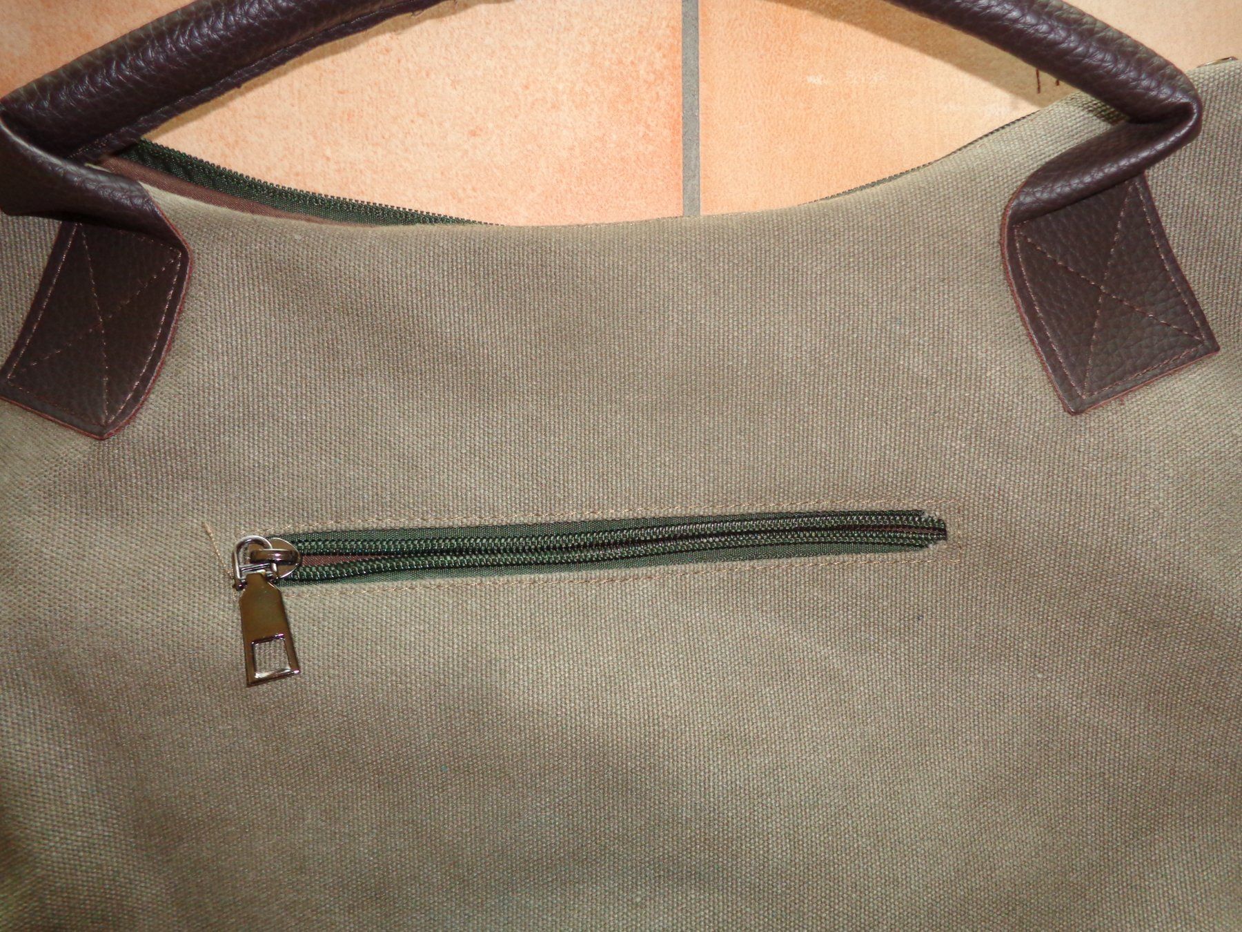 Taschen für Damen: Grand sac neuf kaki – Neu und originalverpackt aus St-Blaise von endora63 3