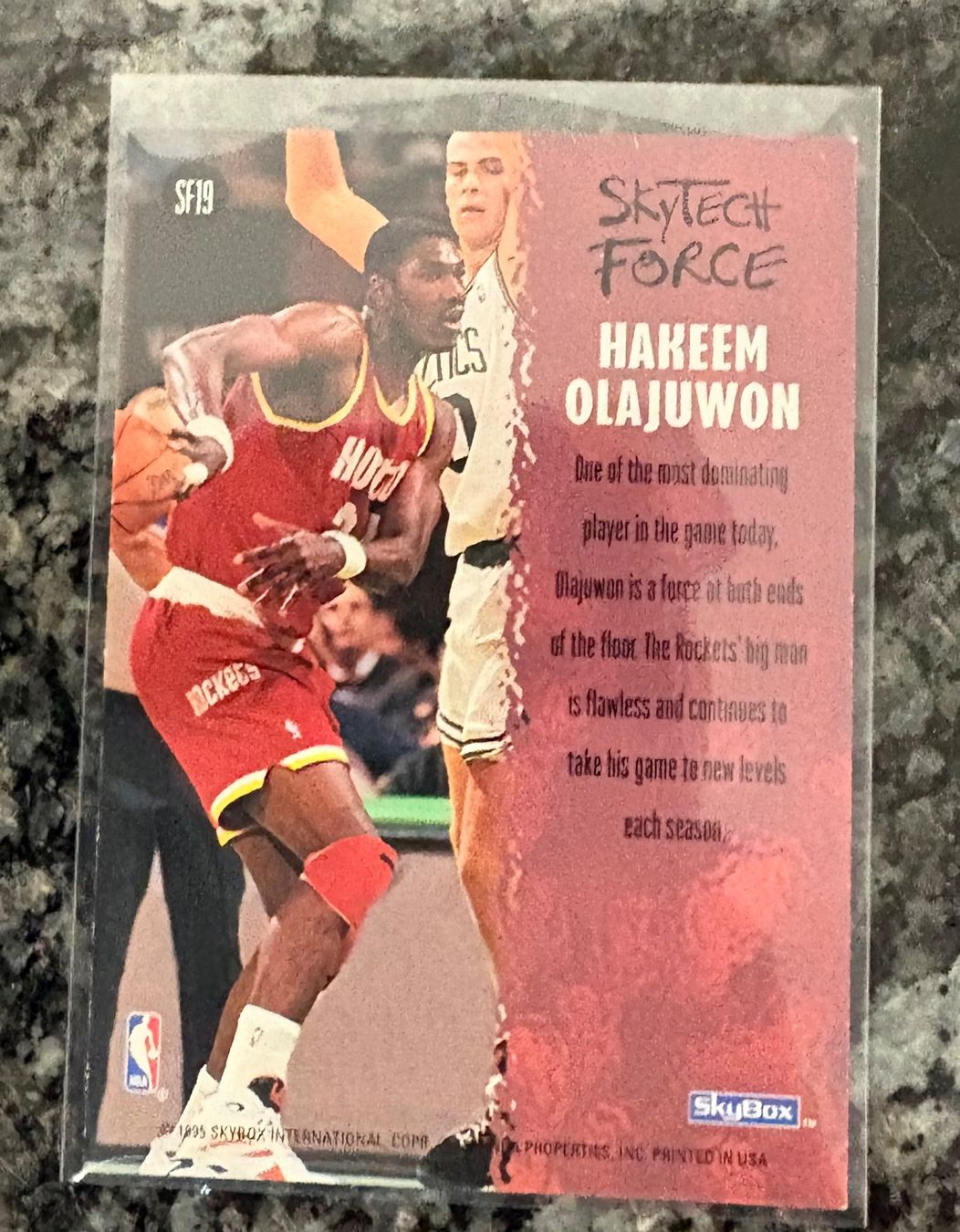 Nba Carte collezionabili: NBA Hakeem Olajuwon Skytech Force Card – Nuovo (secondo la descrizione) da Muttenz venduto da joba23 1