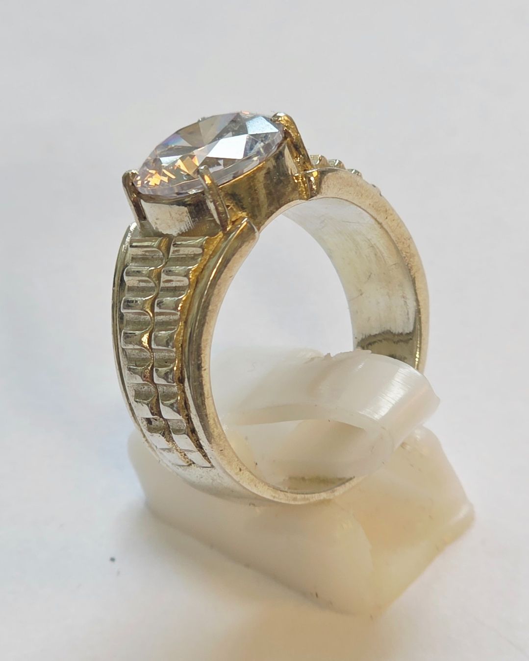 Ringe: Ring Silber mit grossem Zirkon Grösse 63 Neu – Neu (gemäss Beschreibung) aus Zürich von ben_mn5h 4