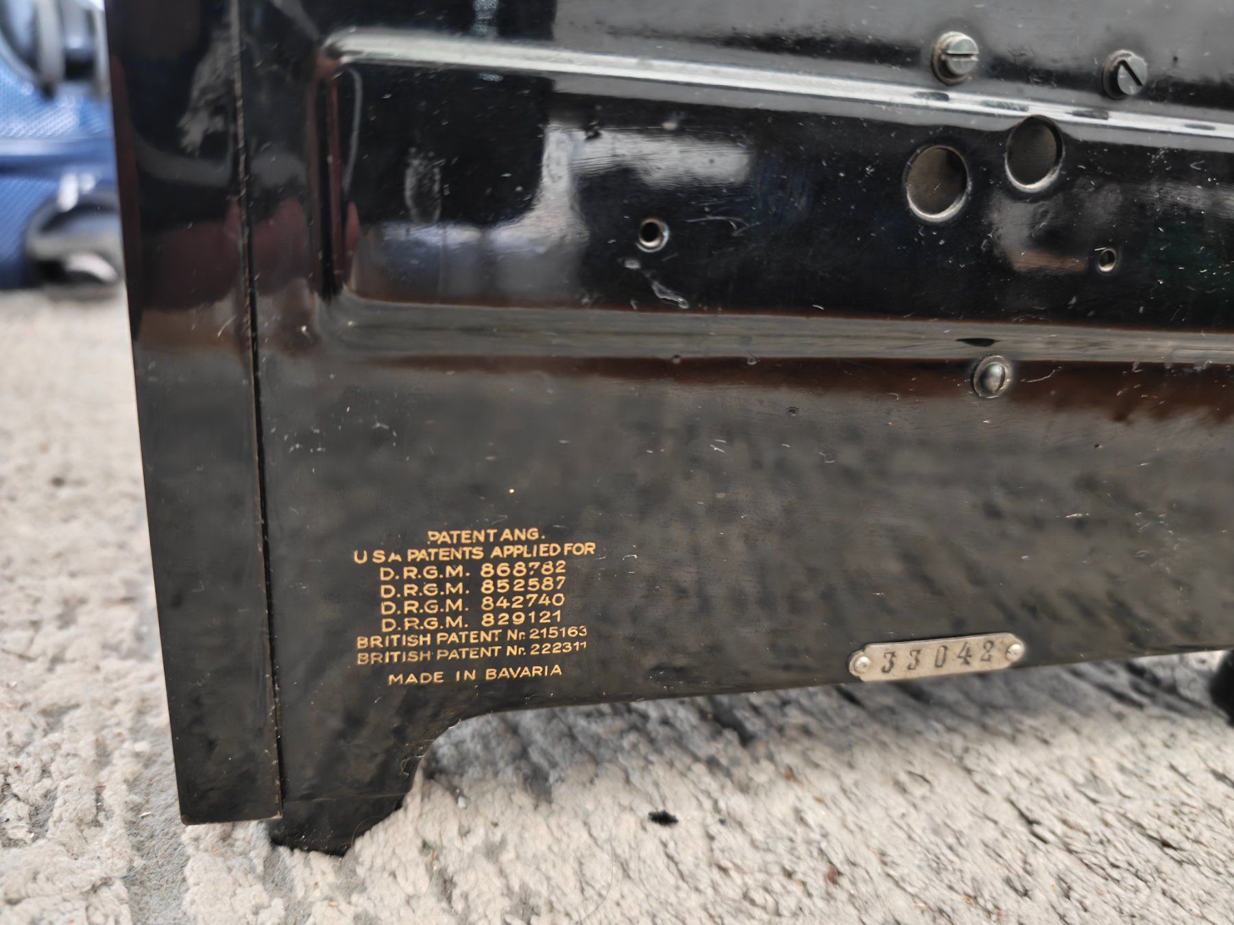 Macchine da scrivere: Schreibmaschine ORGA PRIVAT – Usato da Affoltern am Albis venduto da DarkMaster 2