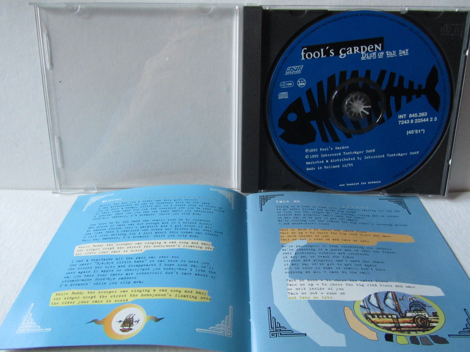 CD: fool's garden, CD, dish of the day – Usato da Weiningen ZH venduto da dietsch57 2