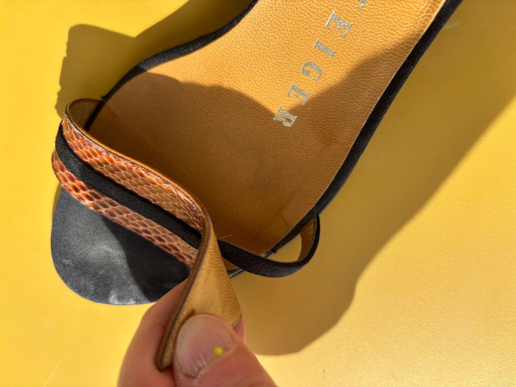 Scarpe da donna: WALTER STEIGER Riemchenpumps mit Kittenheel Gr. 36.5 – Usato da Zürich venduto da missmodernage 4