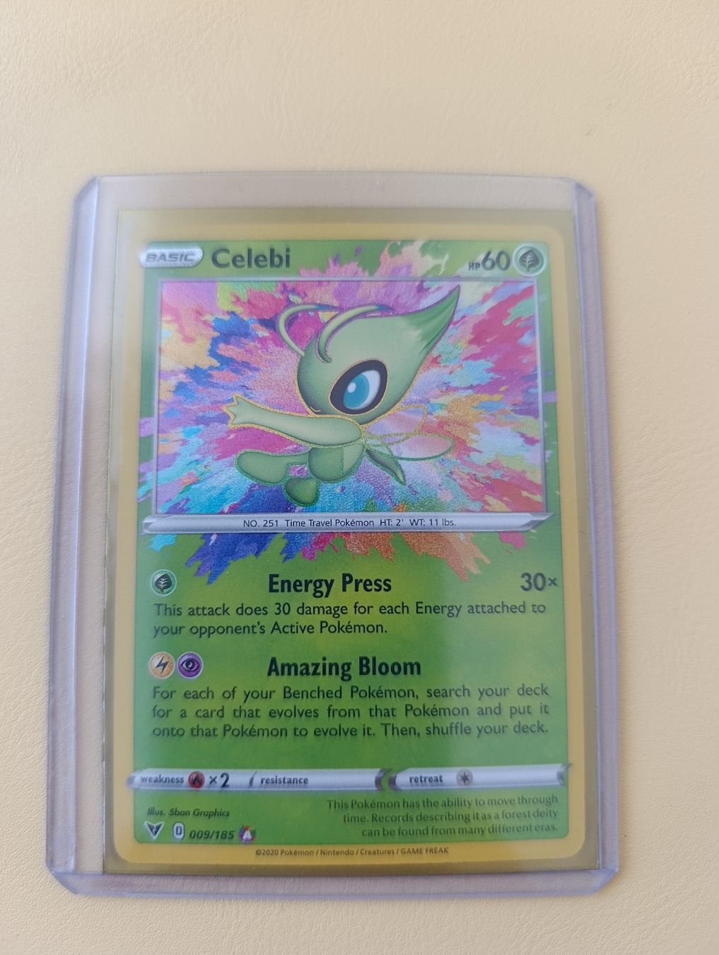 Pokémon Carte collezionabili: Carte Pokémon Celebi 009/185 – Usato da Yverdon-les-Bains venduto da cashkiller