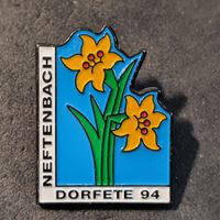 Y791 - Pin Dorfete 94 Neftenbach Nelken Osterglocken Blume