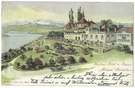 Kurhaus  Hôtel  &  Pension  "Belvoir"  Rüschlikon.