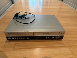 DVD VCR Kombi Philips DVD755VR silber mit Fernbedienung