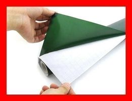 Wandtafelfolie Grün Green mit Kreide Schule Basteln Kind