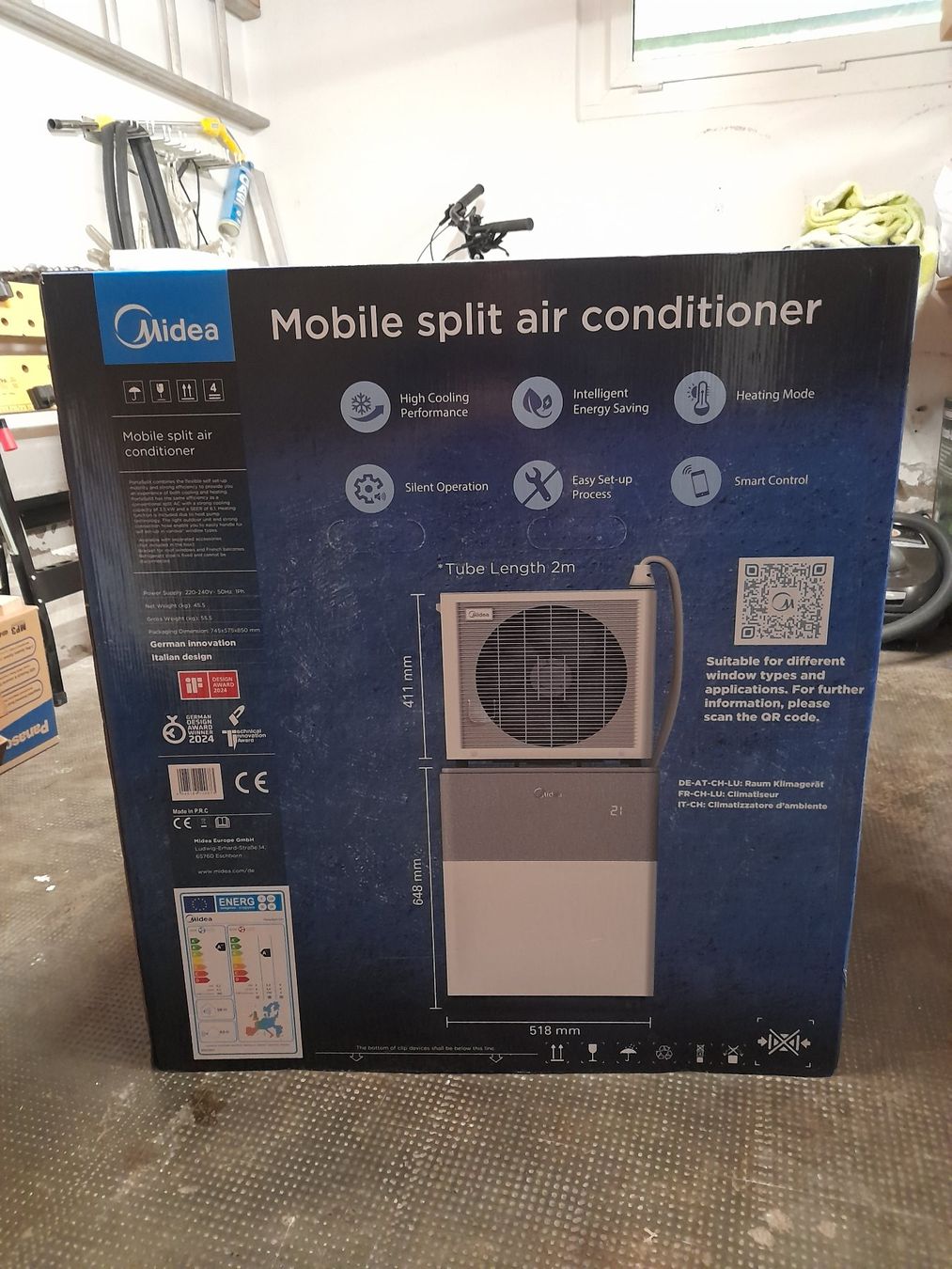 Midea Condizionatori: Climatisateur Midea PortaSplit – Nuovo (secondo la descrizione) da Biel/Bienne venduto da Nidi67