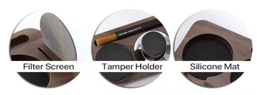 Küchengeräte: Tamping Station Matte aus Holz – Neu (gemäss Beschreibung) aus Luzern von Aurelius7 3
