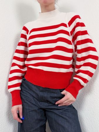 Scotch & Soda Winter Striped Wool Blend Jumper 