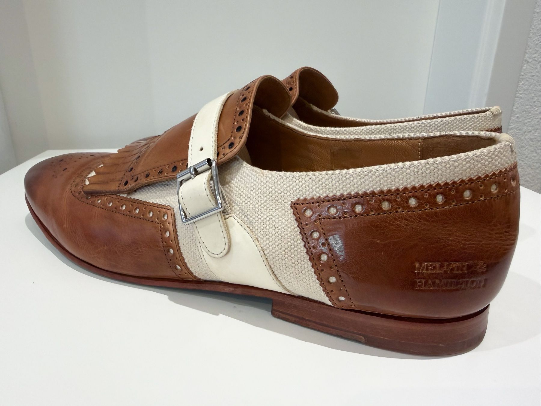 Scarpe da uomo: Melvin & Hamilton Monkstrap Schuhe Gr. 48 – Usato da Dietikon venduto da Angy94 3