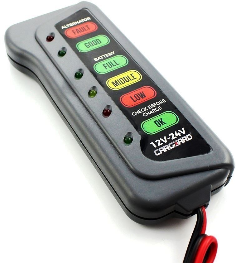 Batterie: Auto-Batterie-Tester mit LED-Anzeige – Nuovo e nell'imballaggio originale da St. Gallen venduto da schnaeppchen-preise